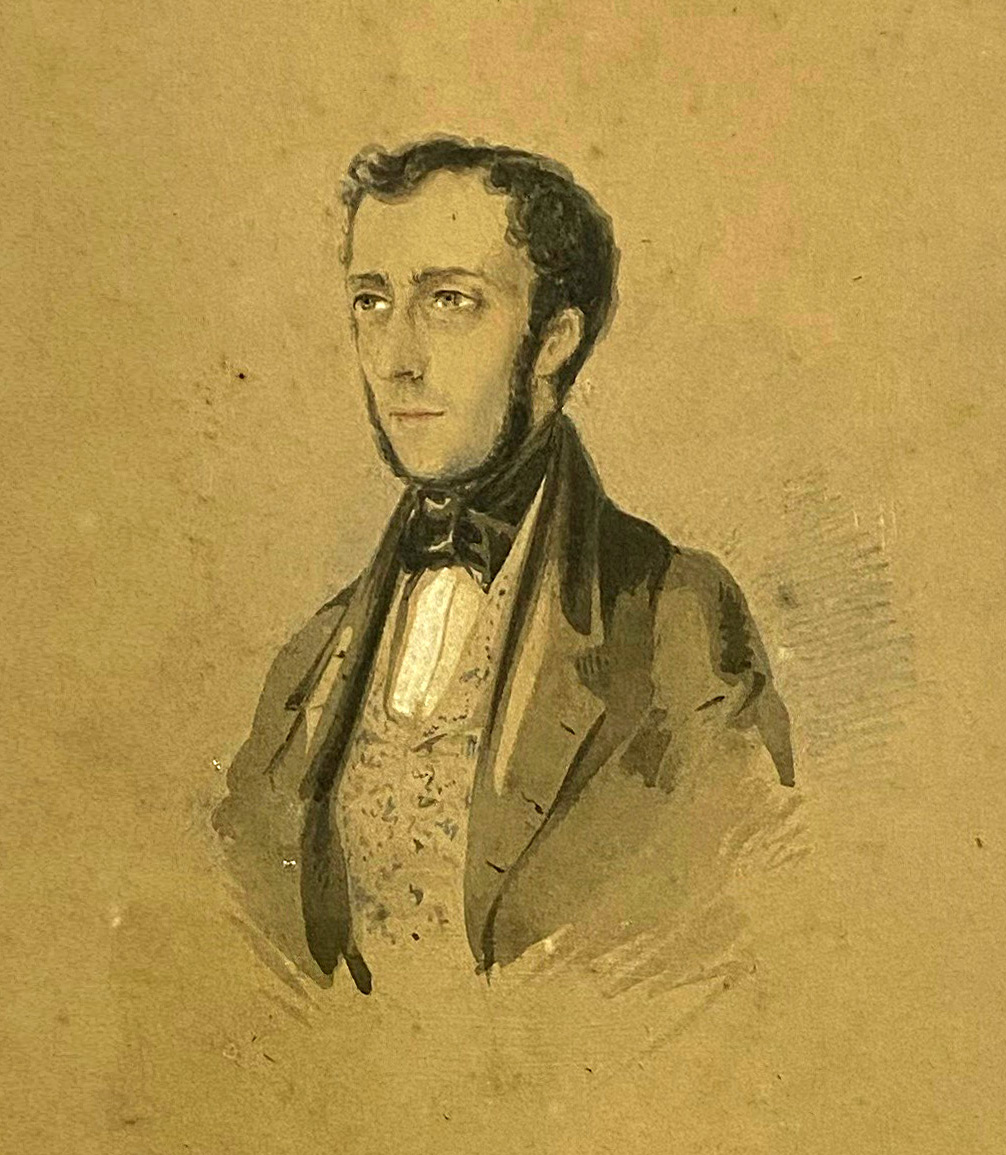 Portrait of Antonio Gera circa. 1843